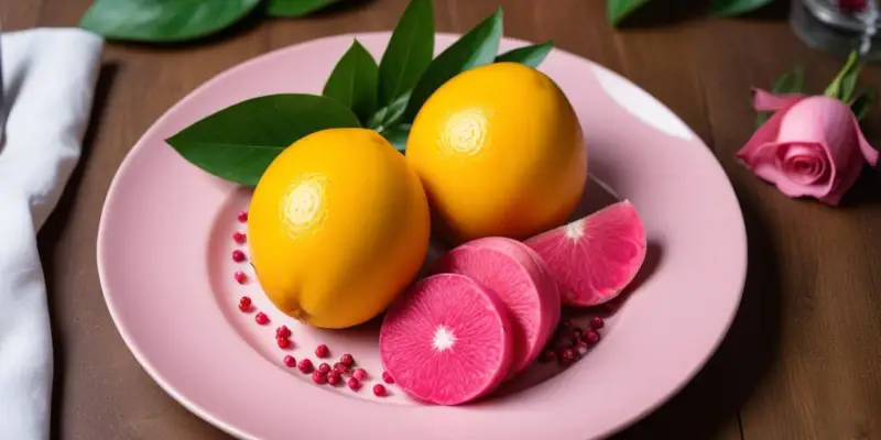 Sphères Éthérées de Mangue et Poivre Rose