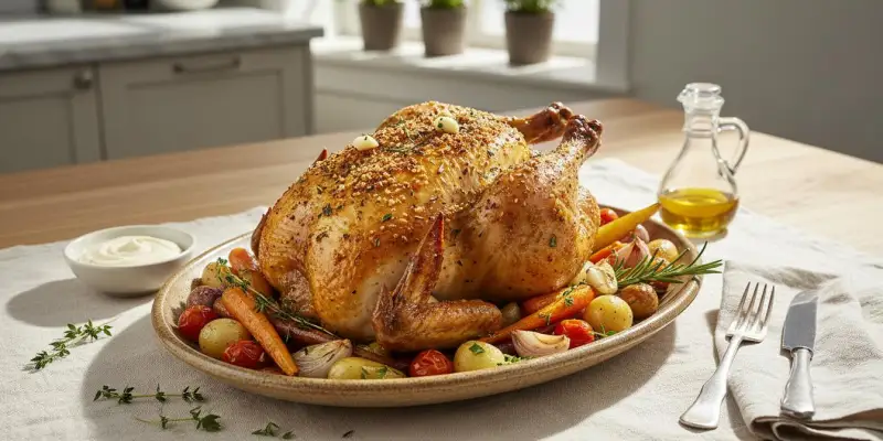 Poulet Rôti aux Herbes de Provence