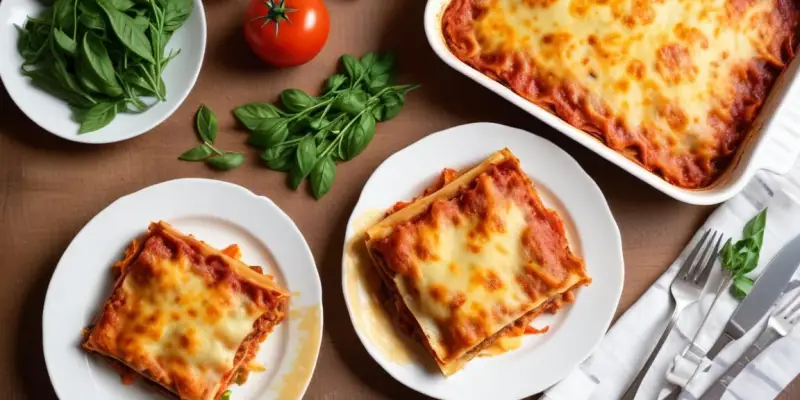 Lasagnes aux légumes du soleil