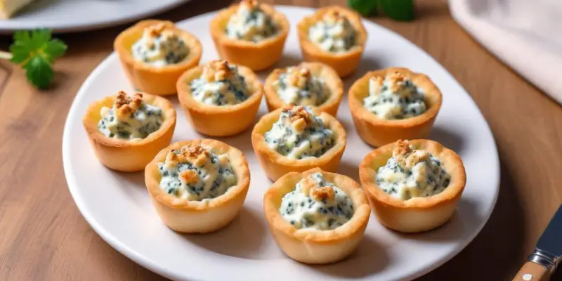 Bouchées gourmandes au Roquefort et Noix