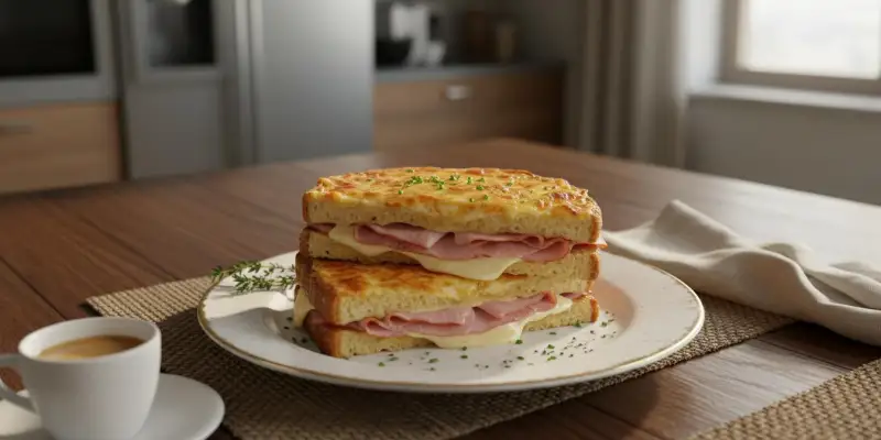 Croque-Monsieur Doré au Cosori Dual Blaze