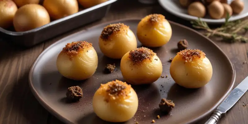 Pommes de Terre Vapeur à la Truffe