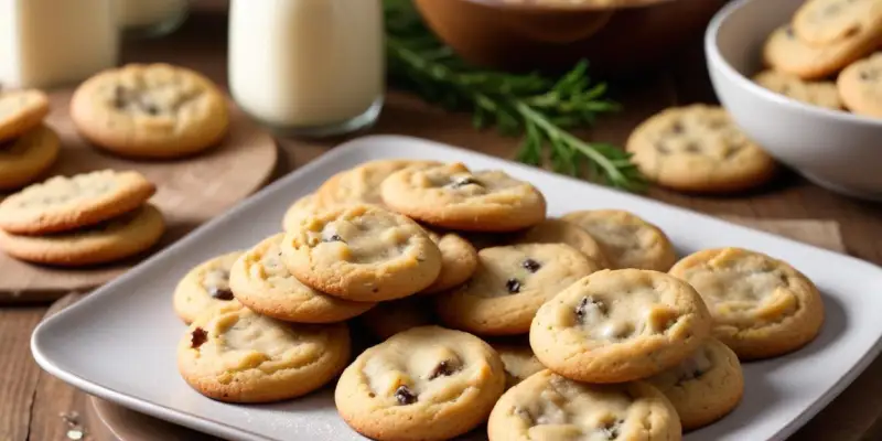 Cookies Salés aux Champignons, Persil et Parmesan