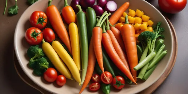 Légumes rôtis au four