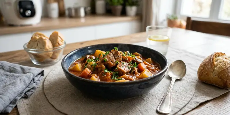 Mijoté de Porc Express au Cookeo (Spécial Viande Congelée)