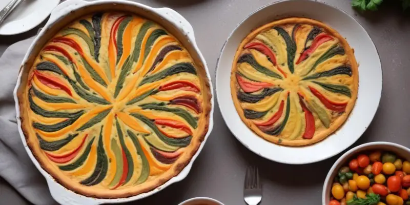 Clafoutis de légumes printaniers