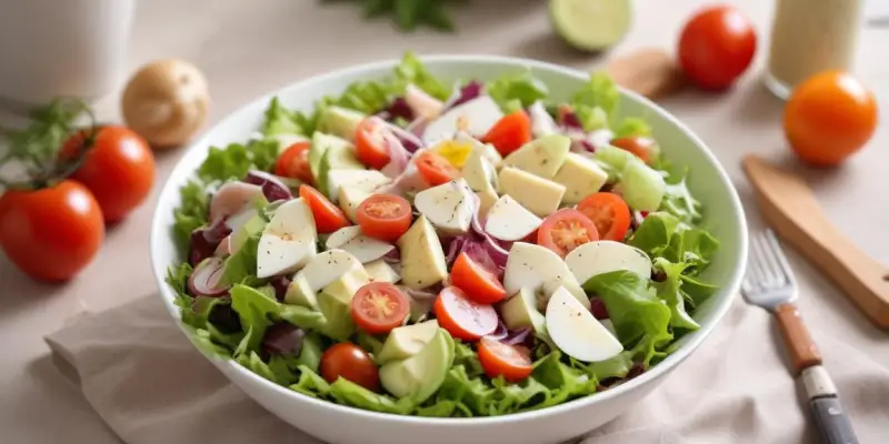Salade printanière fraîcheur