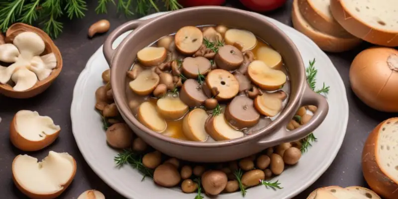 Poêlée Campagnarde aux Champignons, Chou et Lard Fumé