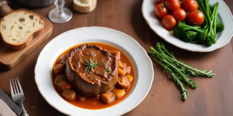 Osso buco à la milanaise