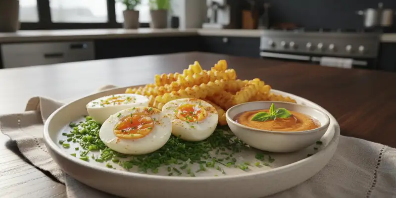 Les Œufs Durs Parfaits à la Friteuse à Air Cosori