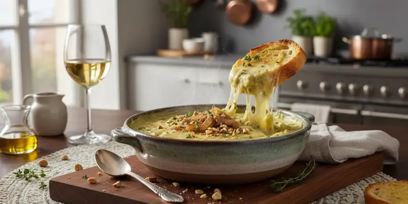 Fondue de Poireaux Fondante au Cookeo