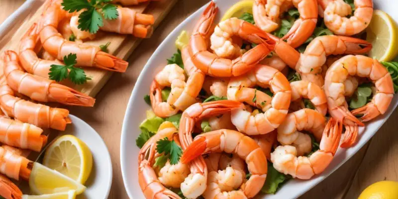 Rouleaux de Printemps Frais aux Crevettes