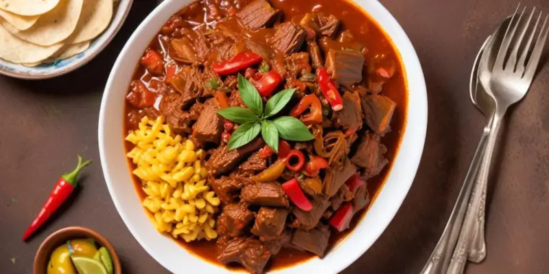 Ropa Vieja Cubaine Traditionnelle