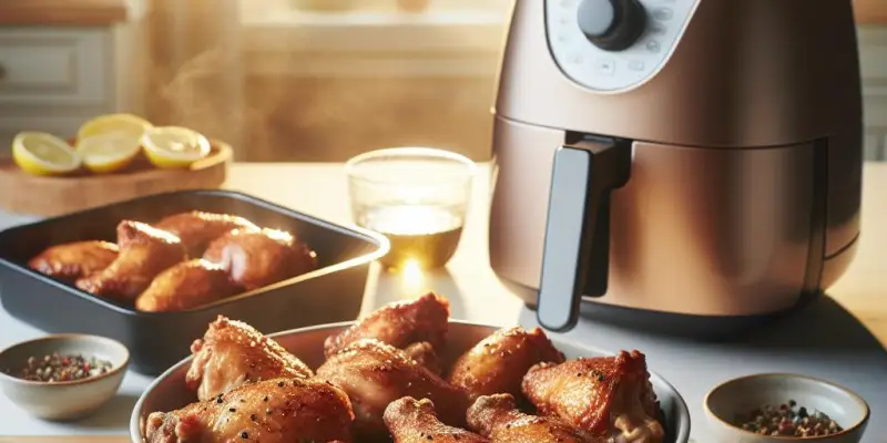 Cuisses de poulet au air fryer