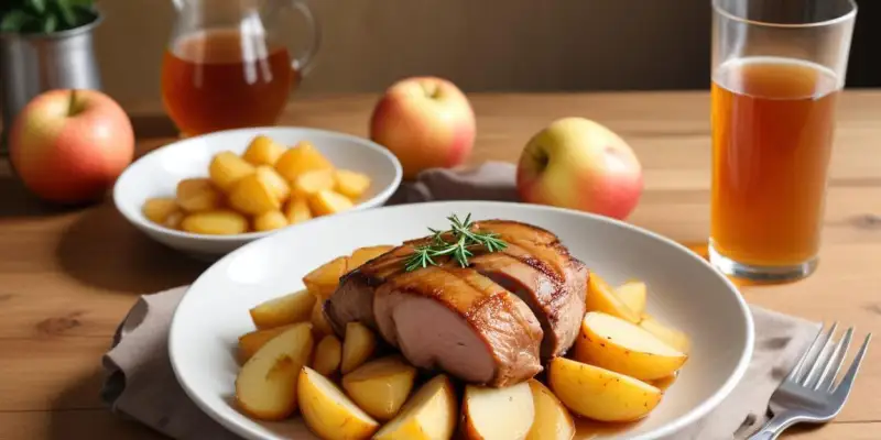 Sauté de Porc au Cidre et aux Pommes