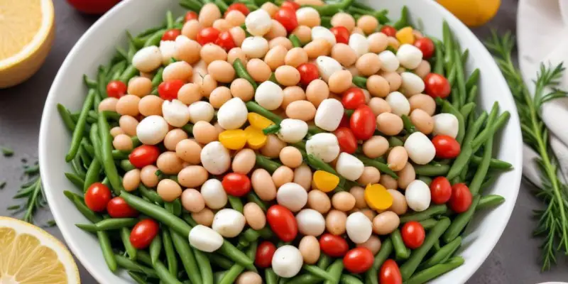 Salade Méditerranéenne de Haricots Blancs
