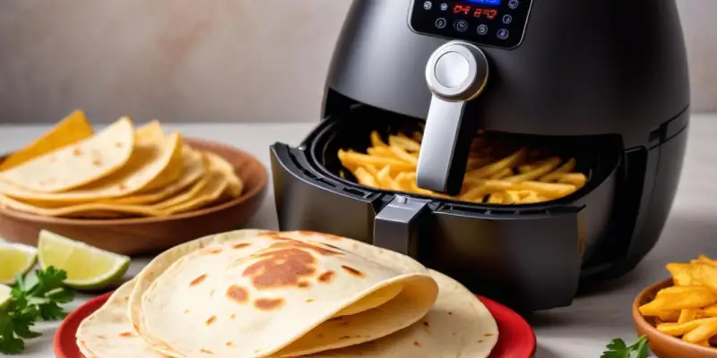 Tortillas Croustillantes à l'Air Fryer