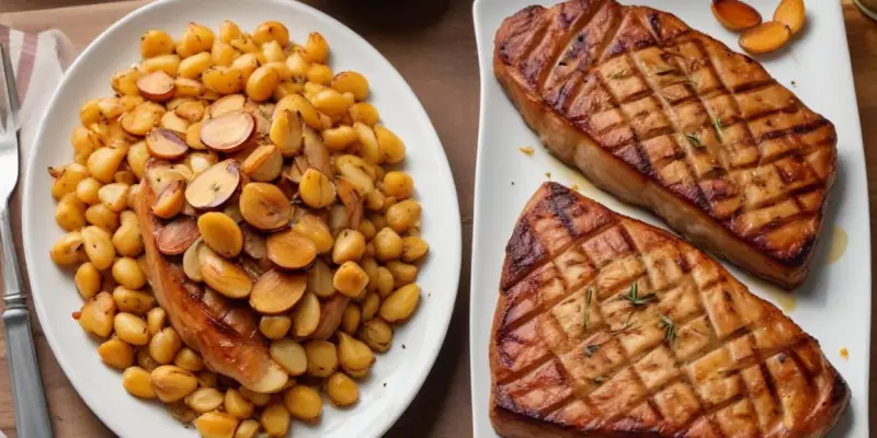 Truite farcie aux amandes grillées