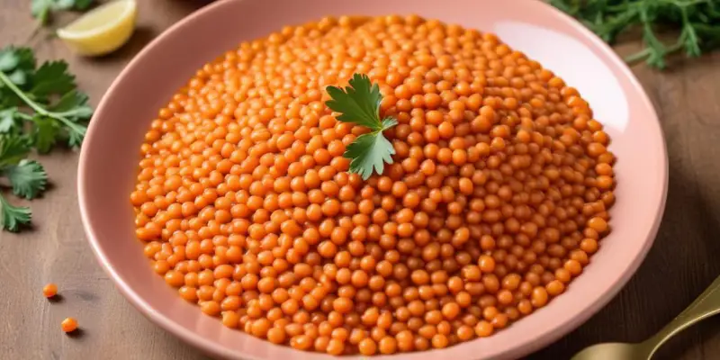 Dahl de Lentilles Corail