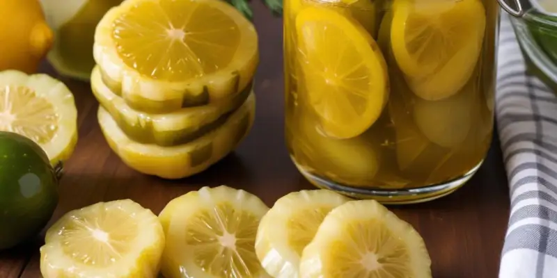 Topinambours Pickles au Citron