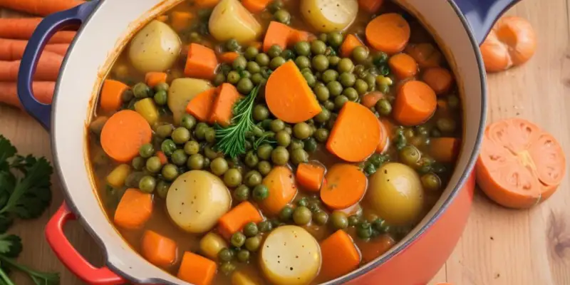 One Pot de Pois Cassés et Carottes