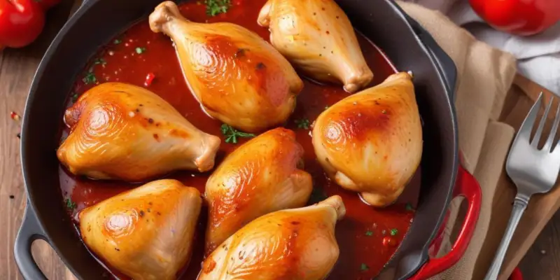 Pilons de poulet au paprika fumé