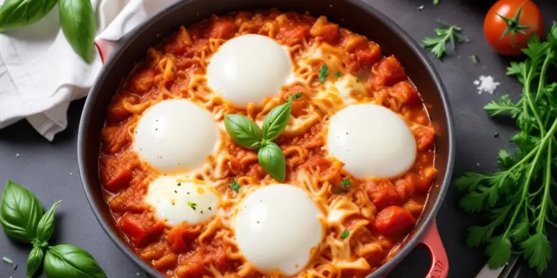 Riz à la tomate et mozzarella One Pot