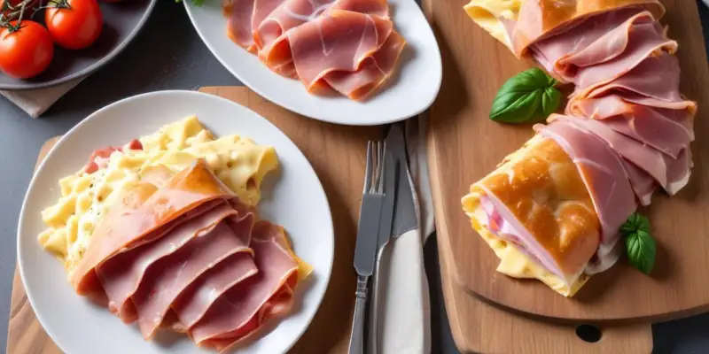 Feuilletés Express au Jambon et Fromage