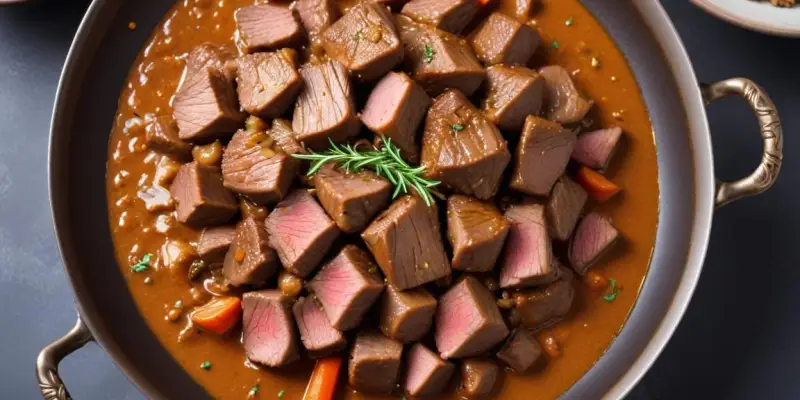 Sauté d'agneau parfumé au cumin