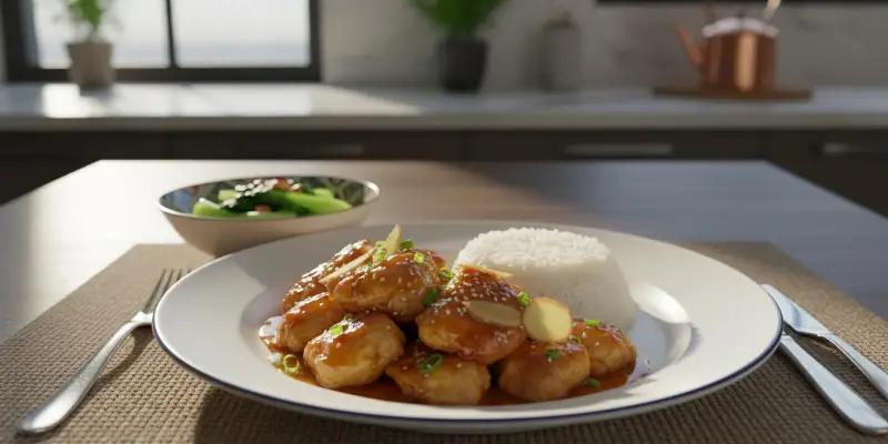 Le Poulet Coup de Foudre au Gingembre