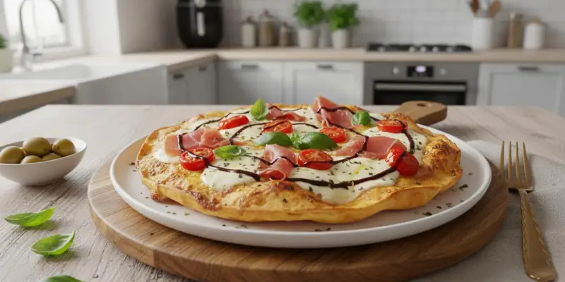 Tortizza Express au Airfryer Cosori 10L