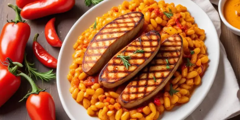 Épis de maïs grillés au beurre et paprika