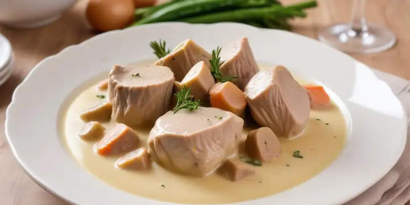 Blanquette de veau onctueuse au Cookeo