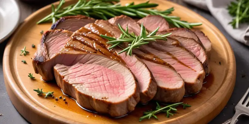 Côte de veau grillée aux herbes de Provence