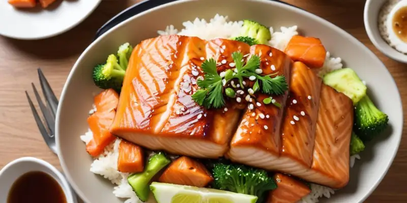 Saumon Teriyaki