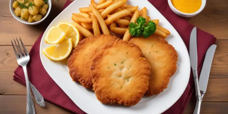 Wiener Schnitzel (Escalope Viennoise)