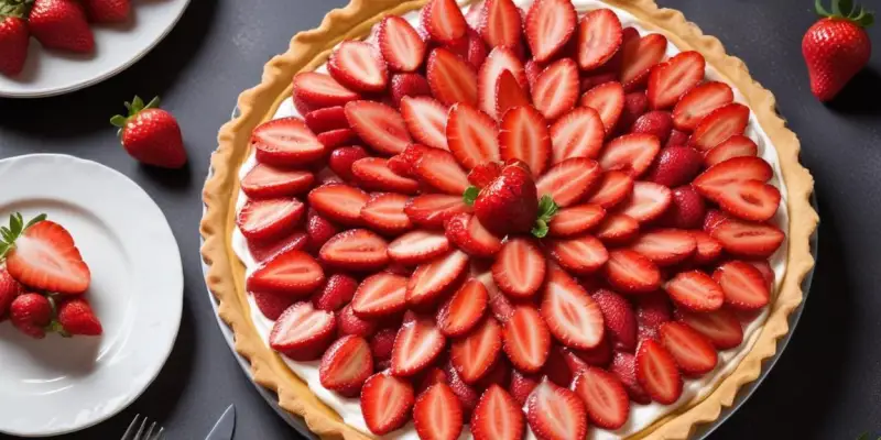 Tarte aux Fraises Fraîche et Gourmande