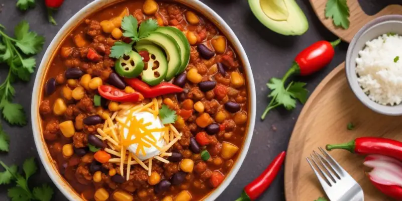 Chili Végétarien Express