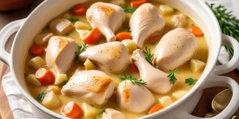 One Pot Blanquette de Poulet Facile