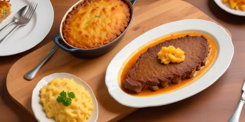 Parmentier de canard aux topinambours