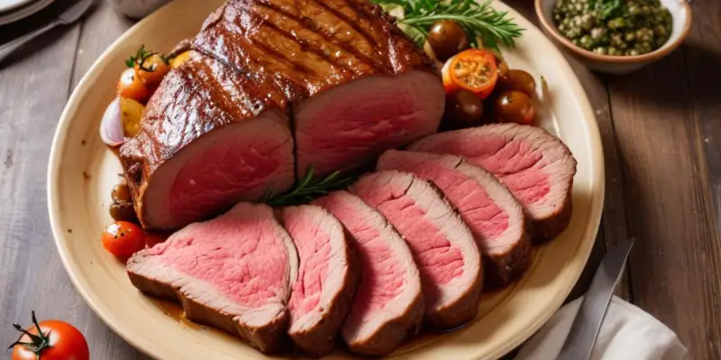 Rôti de bœuf traditionnel au four