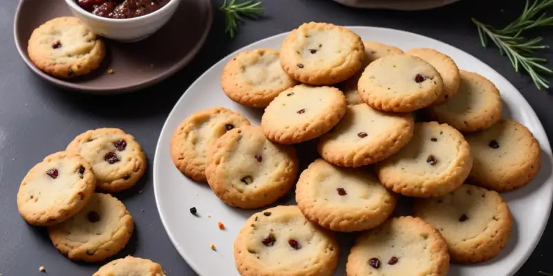 Cookies Salés à la Tapenade et Parmesan