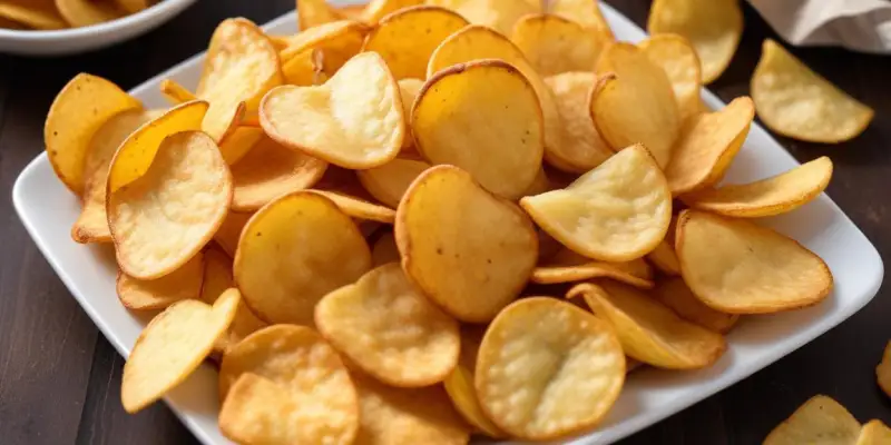 Chips de topinambours croustillants