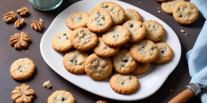 Cookies Salés Roquefort et Noix