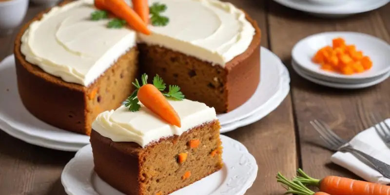 Cake aux carottes (Carrot Cake)