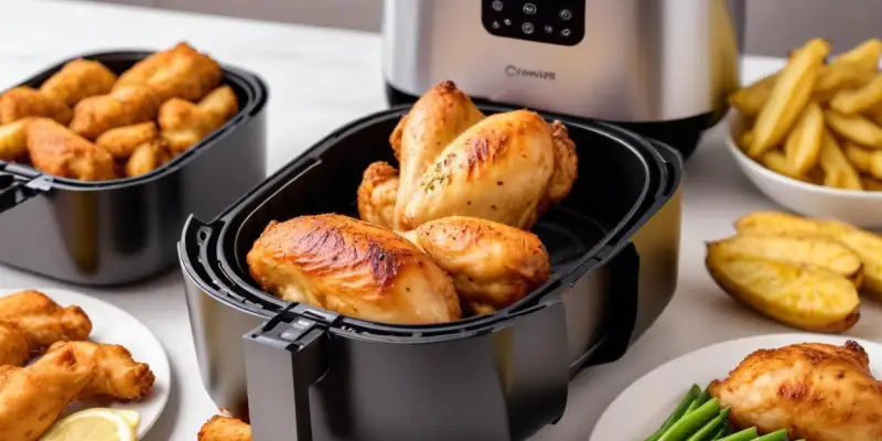 Pilons de Poulet Aigre-Doux au Air Fryer (Sans Ananas)