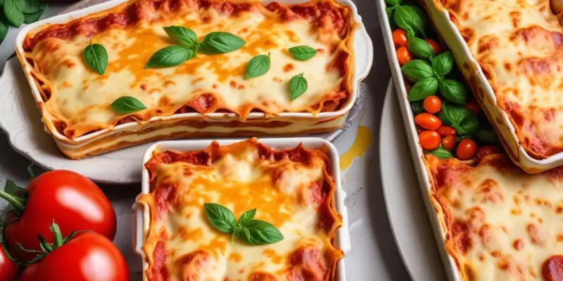Lasagnes printanières aux légumes frais