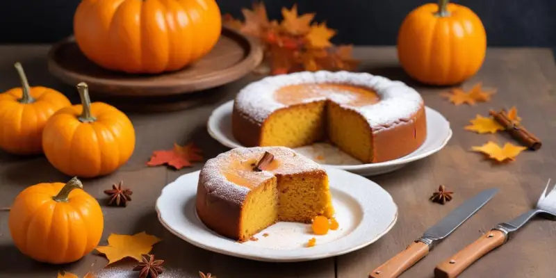 Cake Moelleux à la Citrouille et Cannelle