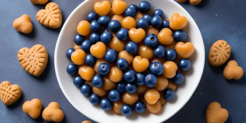 Perles de Raisin au Cœur de Bleu et Éclats de Spéculoos