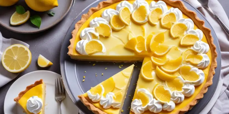 Tarte au Citron Meringuée